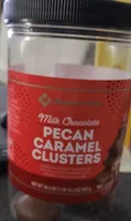 Milk Chocolate Pecan Caramel Clusters