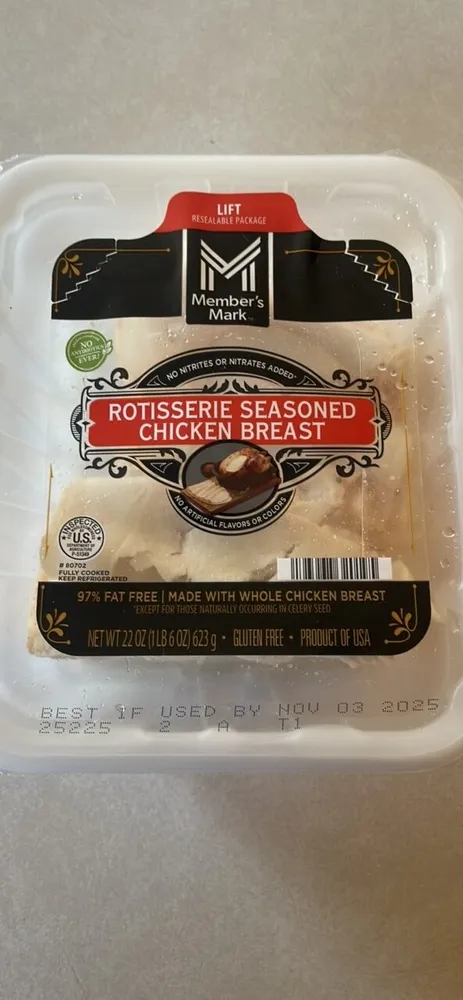 ROTISSERIE SEASONED CHICKEN BREAST