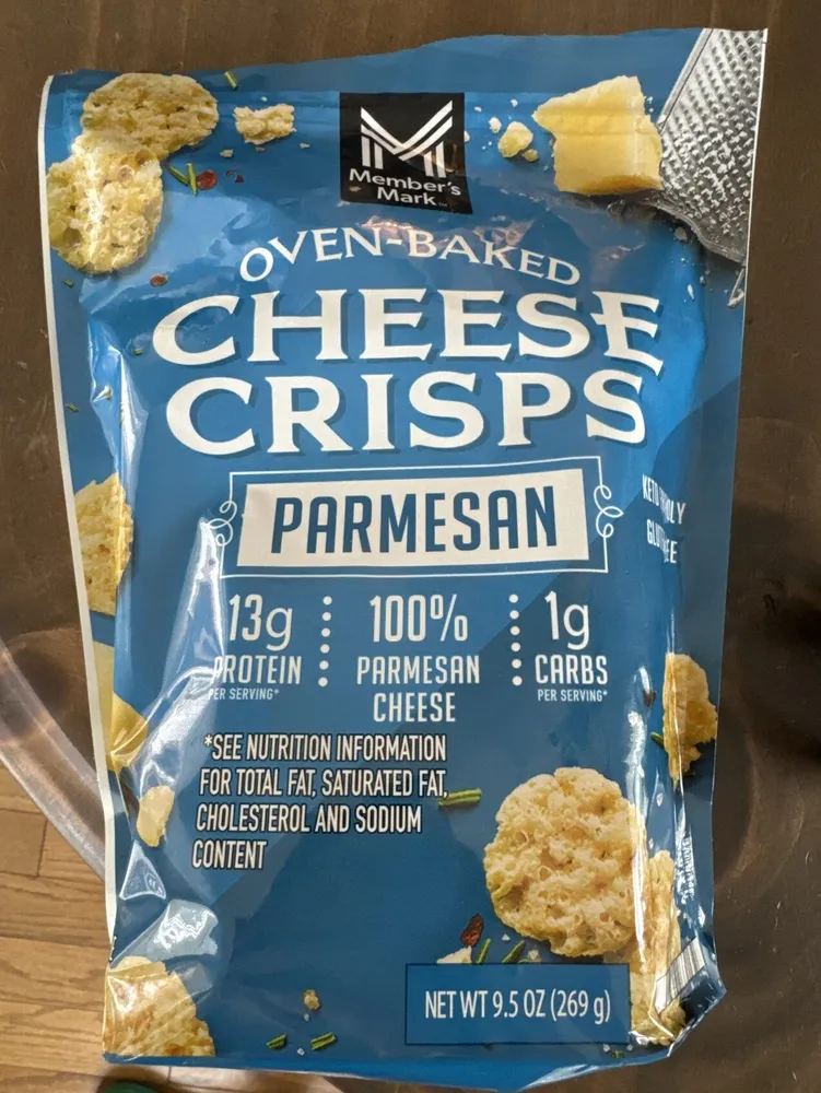 Evan baked cheese crisps, Parmesan