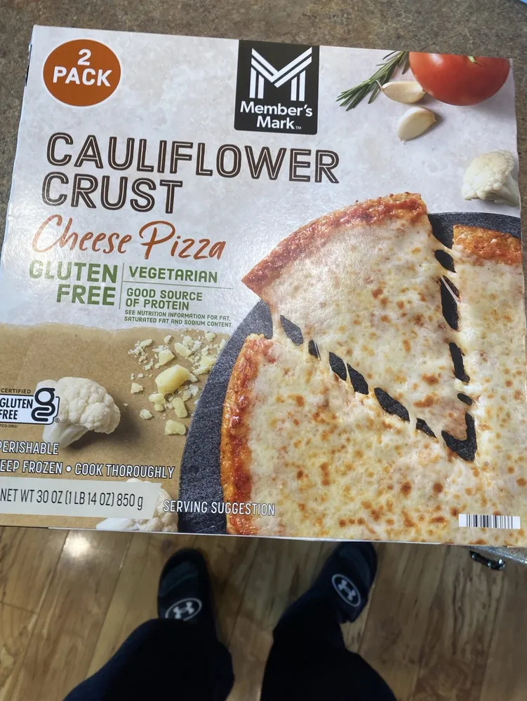 Cauliflower Crust Cheese Pizza