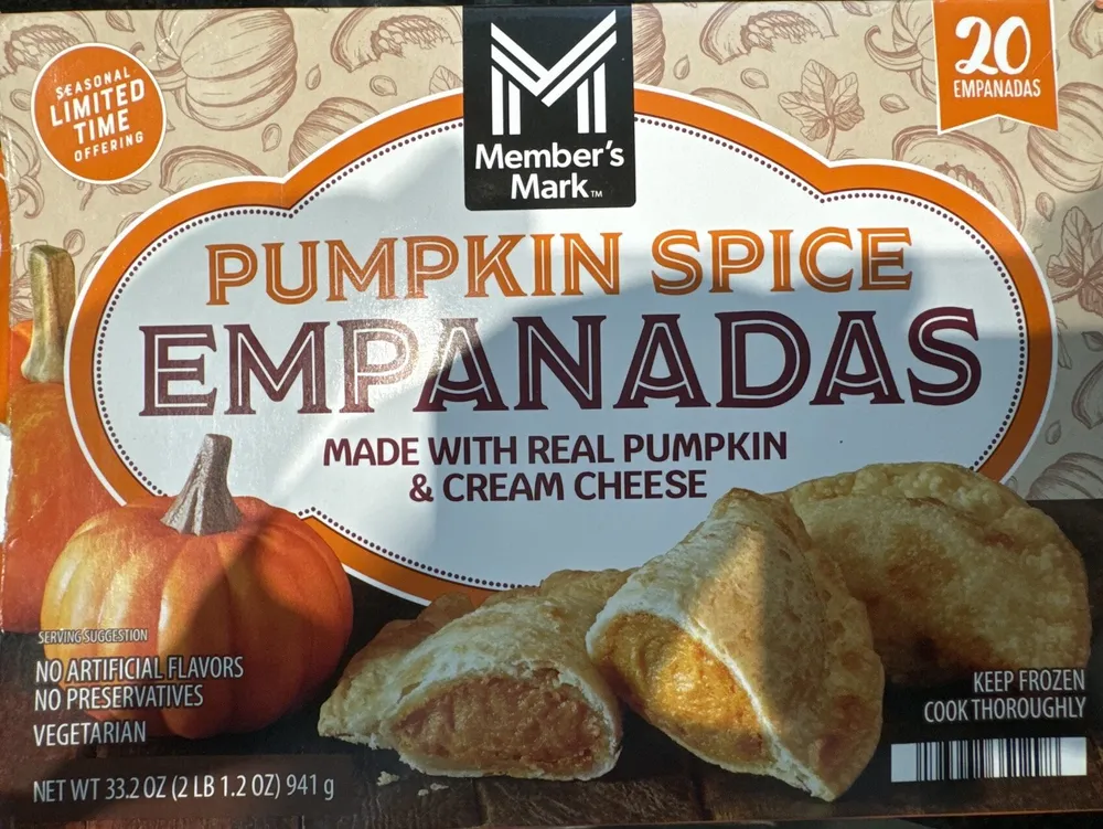 Pumpkin spice empanadas