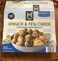 Spinach Feta Meatballs