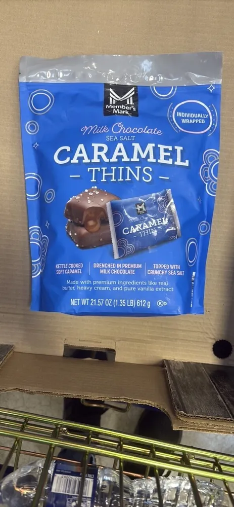 Milk Chocolate Sea Salt Caramel Thins