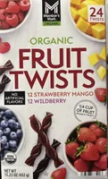 ORGANIC FRUIT TWIST STRAWBERRY MANGO