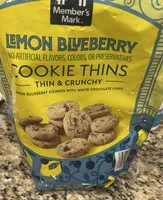 Lemon blueberry cookie things