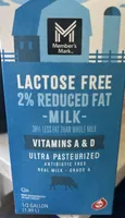 Lactose Free 2% Reduced Fat Milk