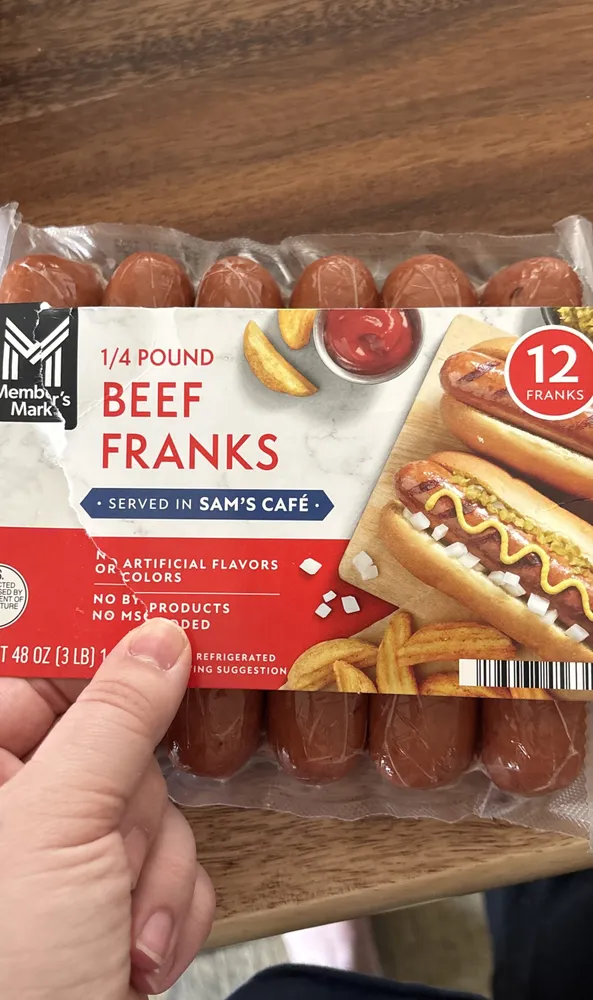 1/4 Pound Beef Franks
