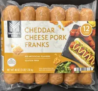 Cheddar Cheese Pork Franks
