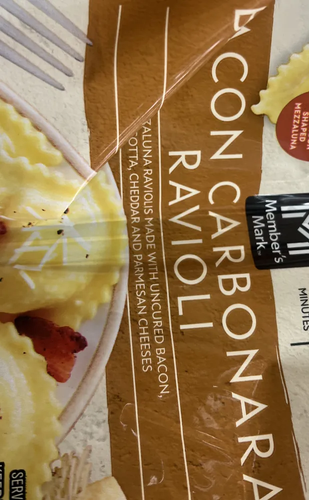 Carbonara Ravioli