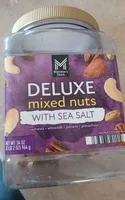 DELUXE mixed nuts WITH SEA SALT