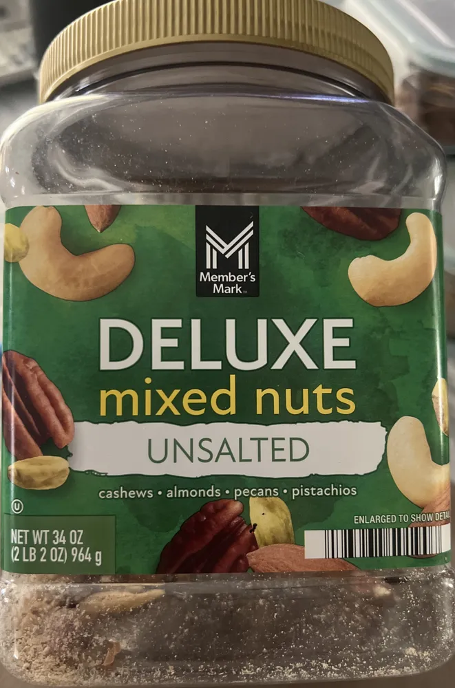 DELUXE mixed nuts UNSALTED