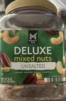 DELUXE mixed nuts UNSALTED