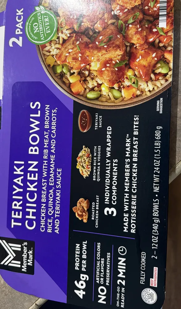 TERIYAKI CHICKEN BOWLS