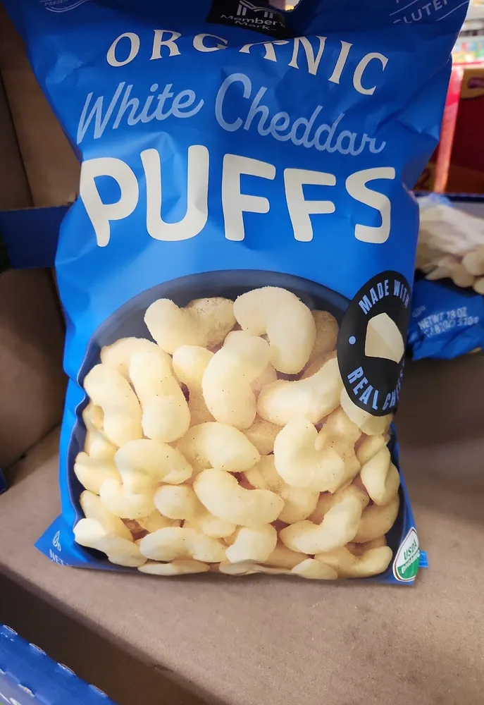 Organic White Cheddar Puffs
