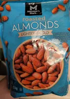 roasted ALMONDS LIGHTLY SALTED