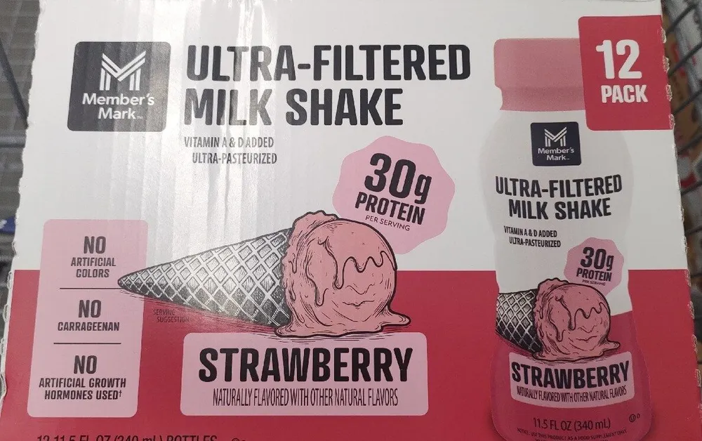 Member's Mark Ultra Filtered Milk Shake Strawberry