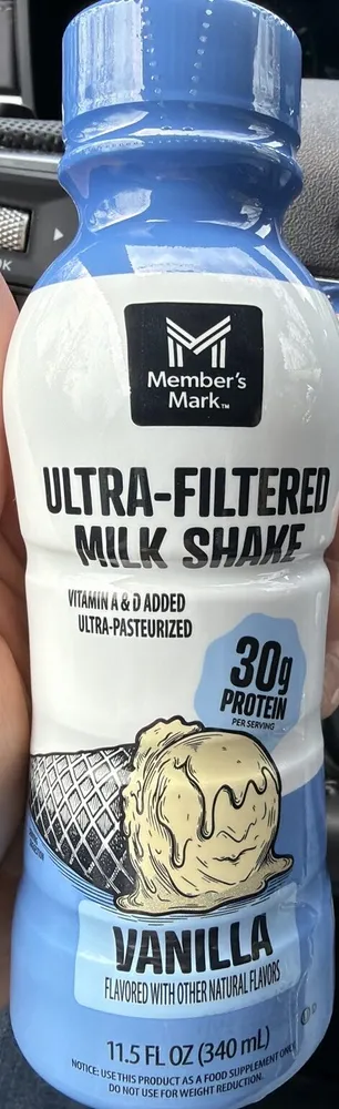 ULTRA-FILTERED MILK SHAKE VANILLA