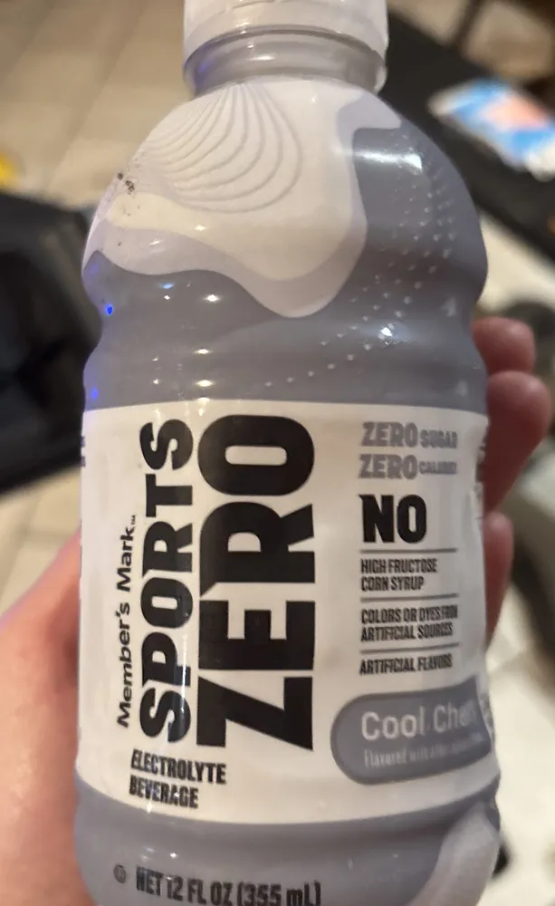 Sports zero electrolyte beverage