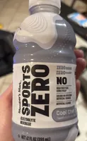 Sports zero electrolyte beverage