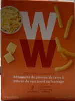 Batonnets pommes de terre fromage