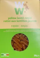 Rotini aux lentilles jaunes