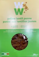 Penne aux lentilles jaunes