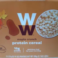 Ww maple crunch protein cereal