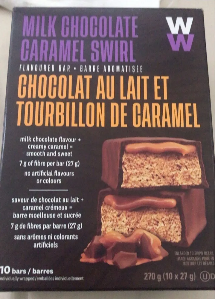 WW Milk chocolate caramel swirl