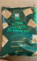 WW sour cream and onion crunchy thins