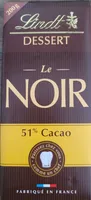 Lindt Dessert Noir 51%