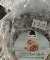 Wrap au poulet cajun