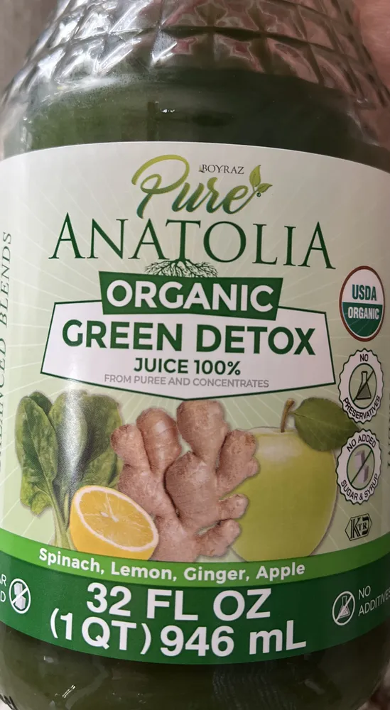 Green detox juice