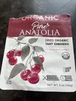 Dried organic tart cherries