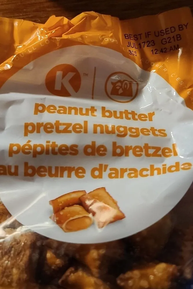 Peanut butter pretzel nuggets