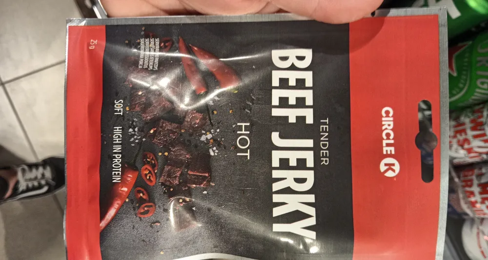 Tender Beef Jerky Hot