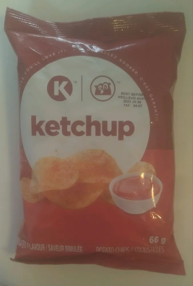 Ketchup Potato Chips