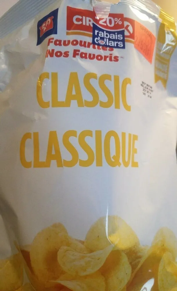 Chips couche-tard classique