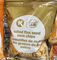 Croustille de mais aux graines de lin salées