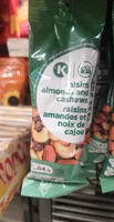 Raisins almonds
