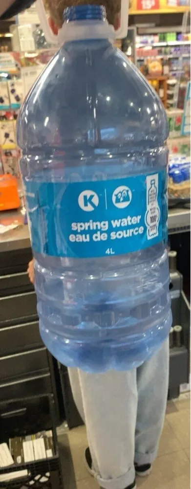 Eau de source