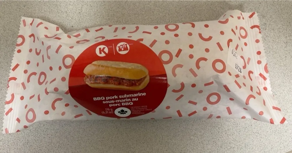 BBQ pork submarine