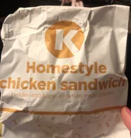CK Homestyle Chicken Sandwich w/ Pickles