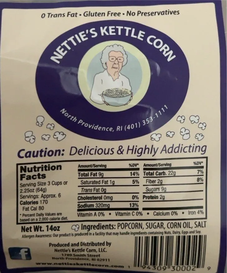 3-Point Kettle Corn