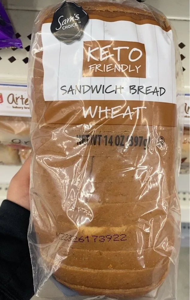 Keto Friendly Wheat Sandwich Bread