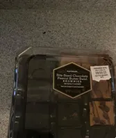 Chocolate Peanut Butter Swirl Brownie Bites