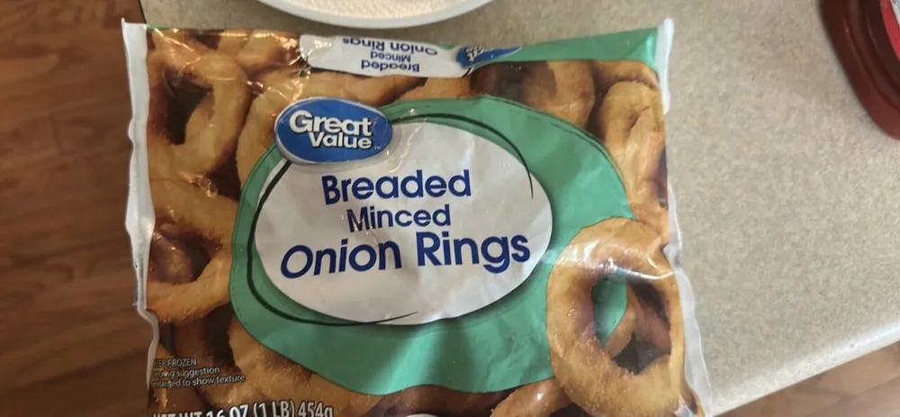 Breaded Minced Onion Rings