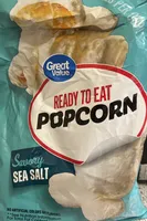 Popcorn savory sea salt