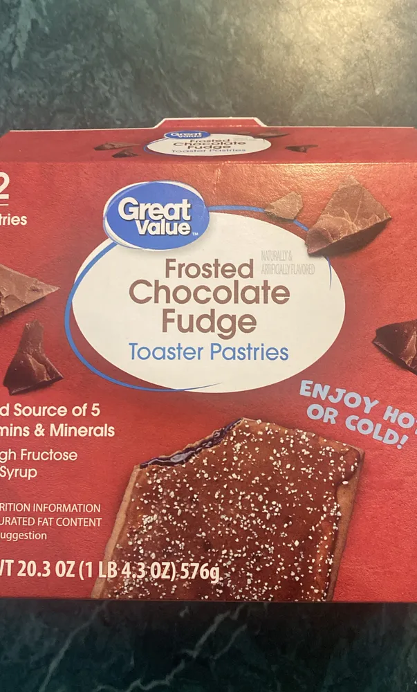 Frosted Chocolate Fudge Toaster Pastries