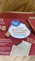 Frosted Brown Sugar Cinnamon Toaster Pastries