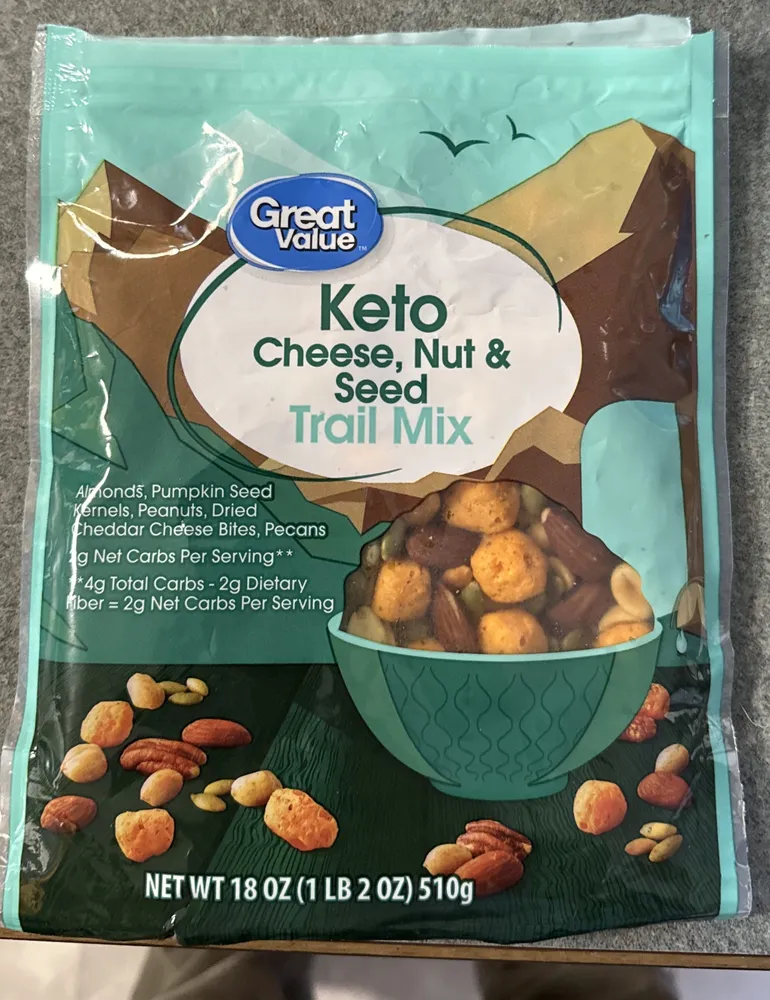 Keto Cheese, Nut & Seed Trail Mix